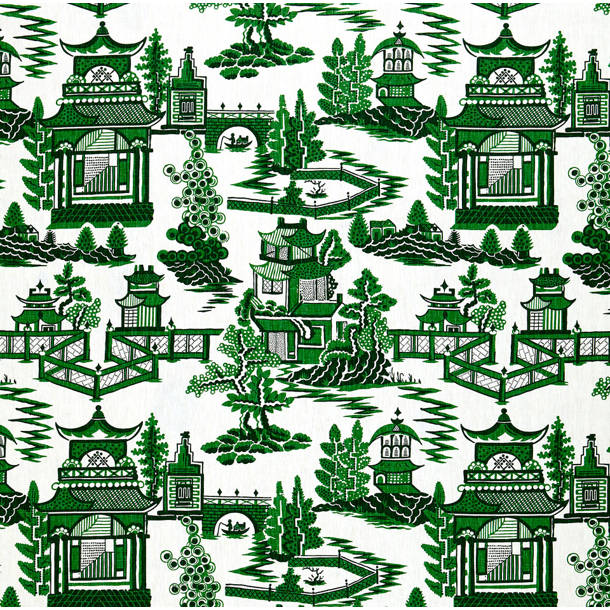 Schumacher Nanjing Toile Wallpaper & Reviews Wayfair